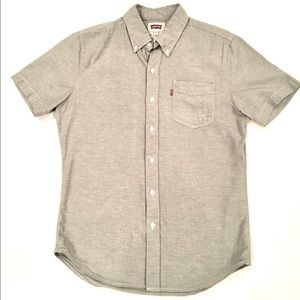 Levi’s men’s light green short sleeve button down